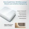 doporro Design LED-Spiegel Wandspiegel 140x70cm Produktbild-Vorschau 6