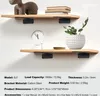 Držák police 210 x 100 x 45 mm - 6 kusů - Robustní plovoucí Náhled obrázku produktu 7