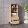 vidaXL Deska barowa dąb sonoma 40x36x110 cm materiał Podgląd zdjęcia produktu 6
