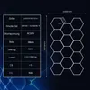14er-Pack Hexagon LED Deckenleuchte, 520W LED Wabenleuchte, Produktbild-Vorschau 9