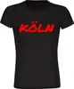 multifanshop Damen T-Shirt - Köln - Textmarker, schwarz, Produktbild-Vorschau 1