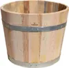 Kübel NATUR, Pflanzkübel aus Kastanienholz,50 cm Produktbild-Vorschau 1
