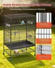 Profesjonalna Klatka Dla Ptaków Vevor 800X520X1320 Mm Podgląd zdjęcia produktu 3