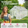 Skleník 11,13 m³ 185 x 375 x 195 cm Náhled obrázku produktu 5
