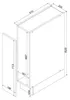 Küchenunterschrank Weiß - 20 cm - mit Schublade und Korb Produktbild-Vorschau 6