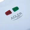 A close-up view of the top of a white appliance, showing two indicator lights (red and green) and a brand logo. Anteprima dell’immagine prodotto