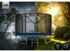 Fuß/252 cm Gartentrampolin mit Außennetz und Leiter Produktbild-Vorschau 9