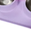 Miska Pro Psy/Kočky/Zvířata Pj-088 Purple Náhled obrázku produktu 4