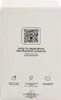 The back of a product box with a QR code and text. Voir les images du produit