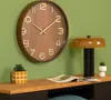 Atmosphera Wanduhr/wanduhr - Woody - Dia 55 cm - Holz - Produktbild-Vorschau 6