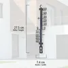 Metall Gartenthermometer 27cm Temperatur -40 bis 50°C Produktbild-Vorschau 6