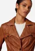 Damen Ledermantel Kurzmantel Ricano LUCY Nappa – cognac / M Produktbild-Vorschau 3