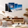 Bild auf Leinwand - Leinwandbild - Snowboard Winter Berg Produktbild-Vorschau 7