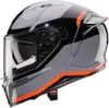 CABERG AVALON X PURE Integralhelm M in grau/orange/schwarz Produktbild-Vorschau 2