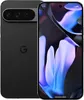 A black Google Pixel 9 Pro XL smartphone is shown from the back and front. Podgląd zdjęcia produktu