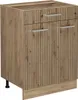 Küchenunterschrank Vicco R-Line Artisan-Eiche 60 cm mit Produktbild-Vorschau 1