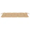 vidaXL Banc de jardin pliable avec support 118 cm bambou Voir les images du produit 5