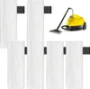 A product image showing multiple white mop pads and a yellow steam cleaner. Produktbild-Vorschau