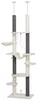 PawHut Kraboom met hangmatten, kattenboom, hoogte 225-255 Productafbeelding-voorbeeld 1