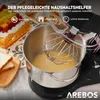 AREBOS Küchenmaschine 1500 W Schwarz | 2 Produktbild-Vorschau 8