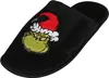 The Grinch Herrenpantoffeln, Hausschuhe aus schwarzem Produktbild-Vorschau 1