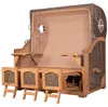 Strandkorb-Set - bene living - Ammersee Grande XXL Teak - Produktbild-Vorschau 5