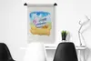 MuchoWow® Wandteppich Wandbehang Tasche - Hut - Muschel - Produktbild-Vorschau 4