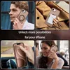 Collage of four images showing an iPhone case in different scenarios. Anteprima dell’immagine prodotto