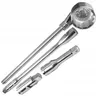 A set of chrome-plated tools, including a ratchet and extensions, laid out on a white background. Produktbild-Vorschau