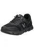 A black outdoor sneaker is shown against a white background. Produktbild-Vorschau
