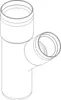 Poloplast POLO-KAL XS, Abzweig, DN 50/40/45, 1 Stk. Produktbild-Vorschau 5