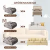 180*300cm Kuscheldecke Fleecedecke Flanell Decke Einfarbig Produktbild-Vorschau 2