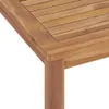vidaXL Zahradní jídelní stůl 120x70x77 cm z masivního Náhled obrázku produktu 4