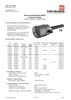 A technical data sheet for an immersion heater, with a product image. Produktbild-Vorschau