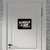 KLINGELN AUF EIGENE GEFAHR Metallschild XL in 21x28 cm mit Produktbild-Vorschau 6
