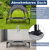 XMTECH Hundeliege mit Dach Hundebett Haustierbett Produktbild-Vorschau 6
