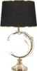 Mauro Ferretti Stolná lampa Bruxelles E27 Ø 36x65 cm Čierna Náhľad obrázku produktu 1