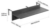 VEVOR Balkontisch, 1220x300mm, klappbar, 22kg Tragkraft, Produktbild-Vorschau 7