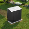 GFP Primeyard Casetta da giardino metallo 160x80x200 cm Anteprima dell’immagine prodotto 5