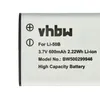 vhbw 2x Akku kompatibel mit Olympus mju Tough 6020, 6010, Produktbild-Vorschau 5