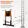 Teleskopleiter Mehrzweckleiter 5m Ausziehleiter bis 150kg Produktbild-Vorschau 7