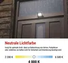 LED-Strahler VISIO schwarz, 10W neutralweiß Náhľad obrázku produktu