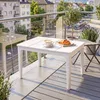 Outsunny Beistelltisch 70 x 53cm wetterfest Gartentisch aus Produktbild-Vorschau 2