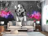 Vlies Fototapete Tiere 450x315 cm Tapeten Wandtapete XXL DJ Produktbild-Vorschau 2