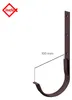 INEFA Dachrinnenhalter halbrund, Stahl NW100 / 100mm, Produktbild-Vorschau 2