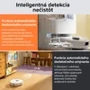Collage showing a robot vacuum cleaner and its features, along with lifestyle shots of its use. Náhľad obrázku produktu