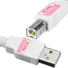 Weiß Drucker Scanner Anschluss USB Kabel für Brother Laser Produktbild-Vorschau 1