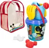 ColorBaby 48217 Sac à dos de plage, Mickey, multicolore Voir les images du produit 1
