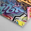 Bilder auf glas - Graffiti modern - 100x40cm - Glasbilder - Produktbild-Vorschau 5