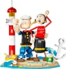 PANTASY Zestaw Konstrukcyjny Popeye i Olivia 1500 elementów Produktbild-Vorschau 1